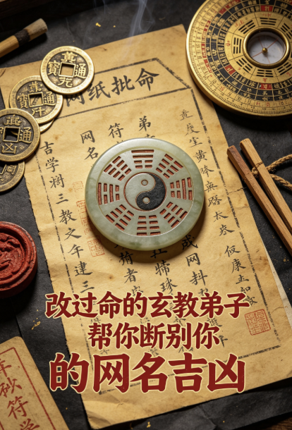 改过命的玄教弟子帮你断别 你的网名吉凶